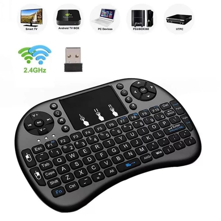 Mini Tastierë i8 me Wireless thumbnail 3